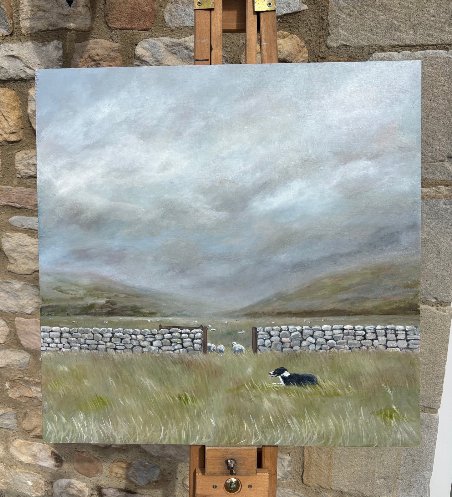 A Moments Pause Original Oil Painting