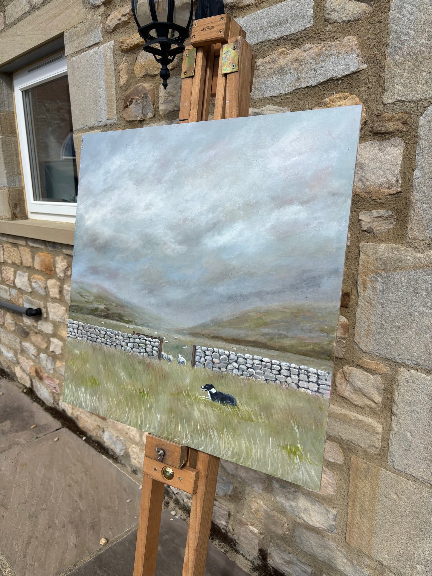 A Moments Pause Original Oil Painting