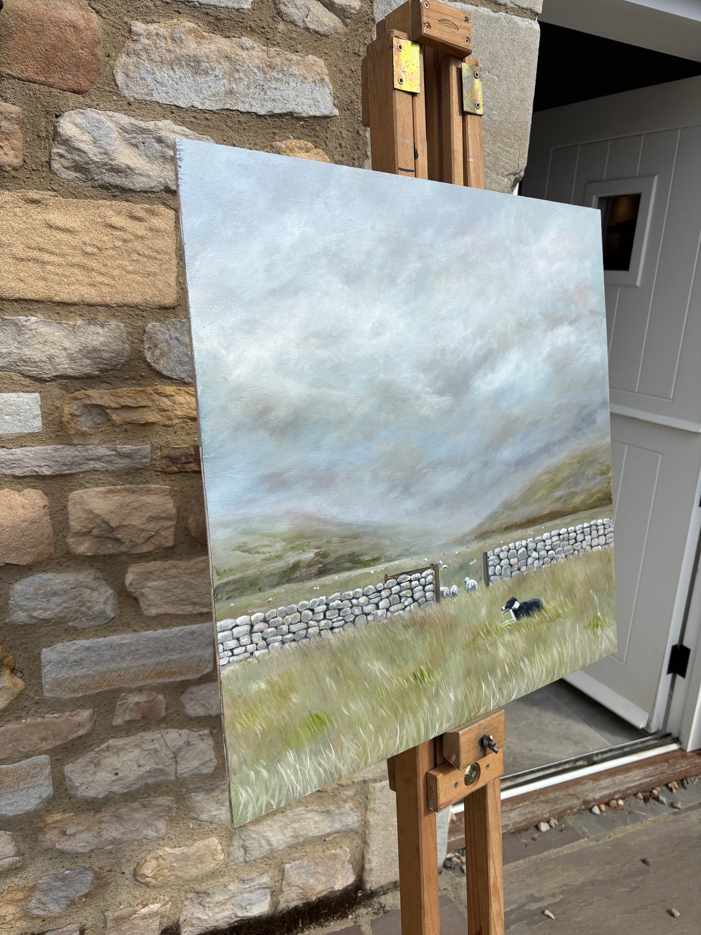 A Moments Pause Original Oil Painting