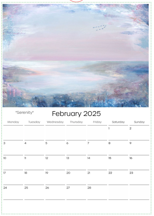 2025 Art Calendar