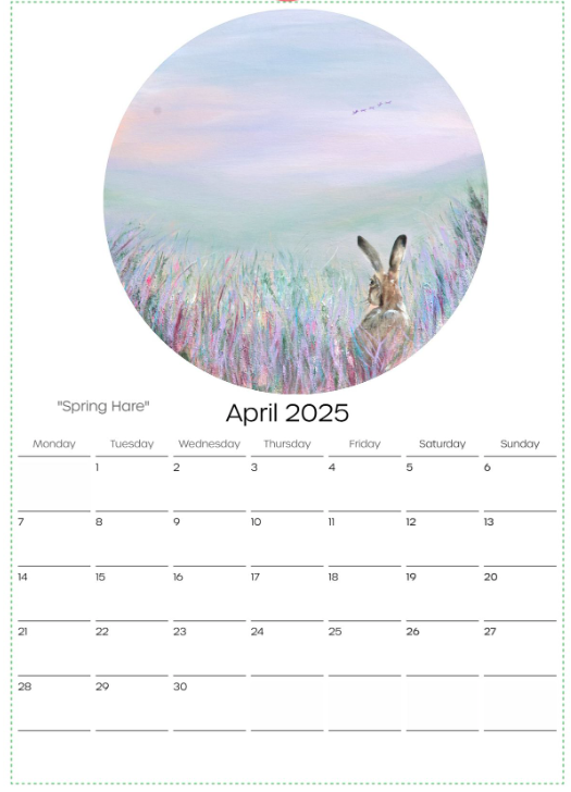 2025 Art Calendar