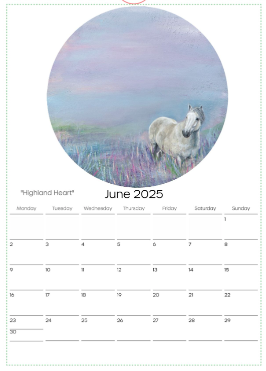 2025 Art Calendar