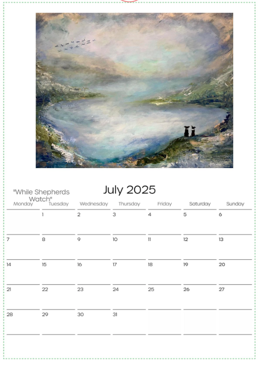 2025 Art Calendar