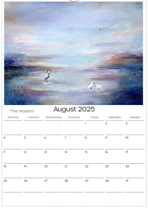 2025 Art Calendar