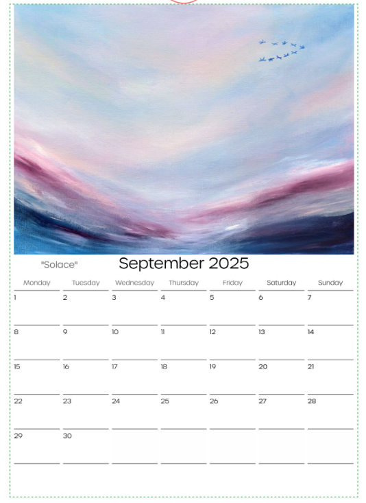 2025 Art Calendar