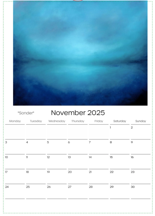 2025 Art Calendar