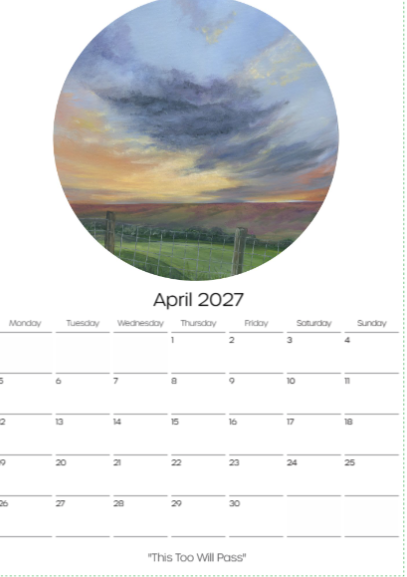 2027 Countryside Calendar - *Pre-order*