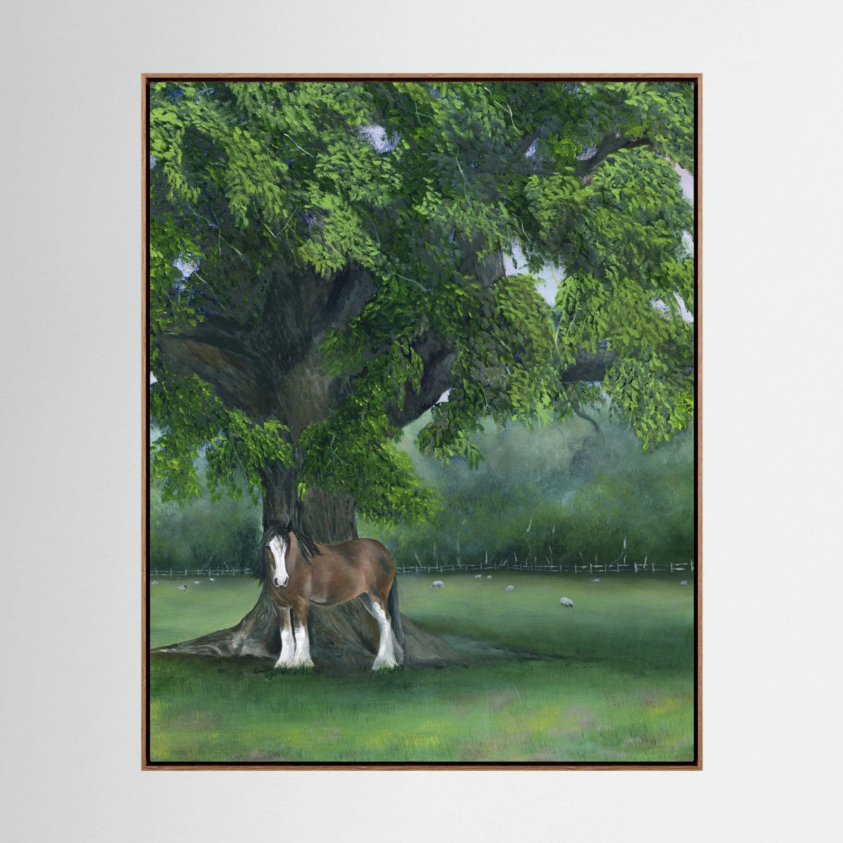 Under the Oak | Canvas Print