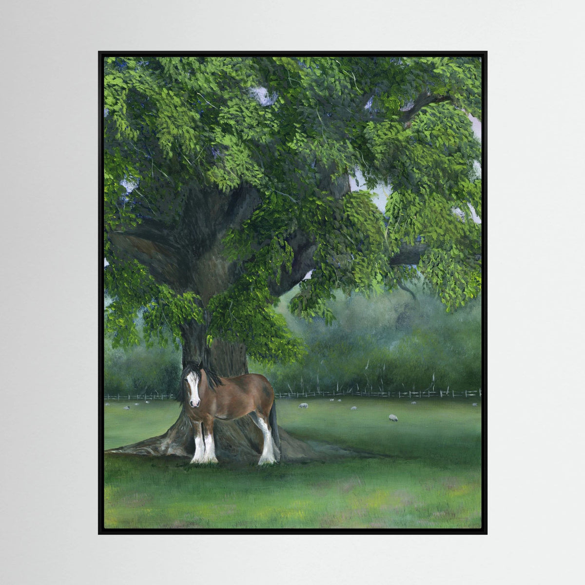 Under the Oak | Canvas Print