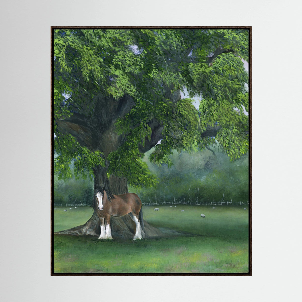 Under the Oak | Canvas Print