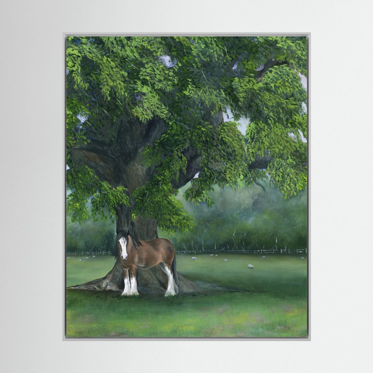 Under the Oak | Canvas Print