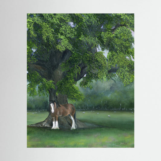 Under the Oak | Canvas Print