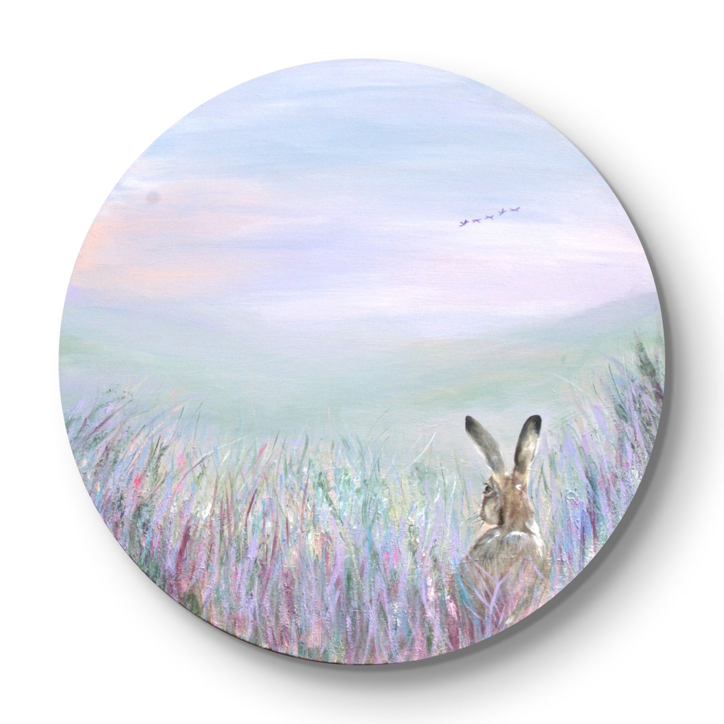 Spring Hare Original Acrylic Painting