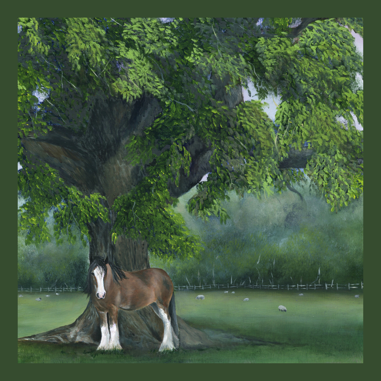 Under the Oak | Countryside Cushion